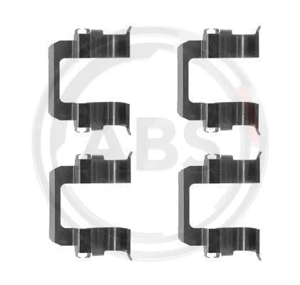 Accessory Kit, disc brake pad (1252Q)