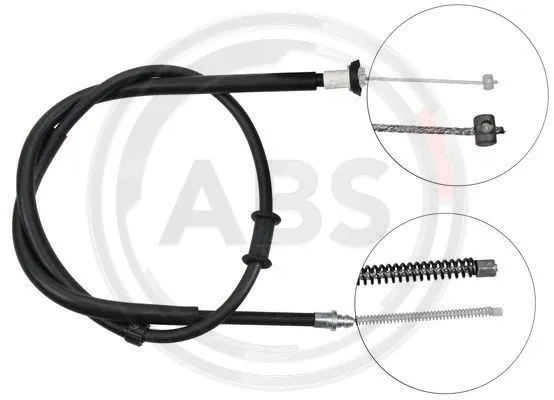 Cable Pull, parking brake (K16898)