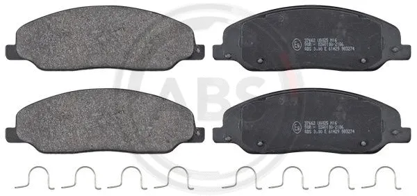 Brake Pad Set, disc brake (37662)