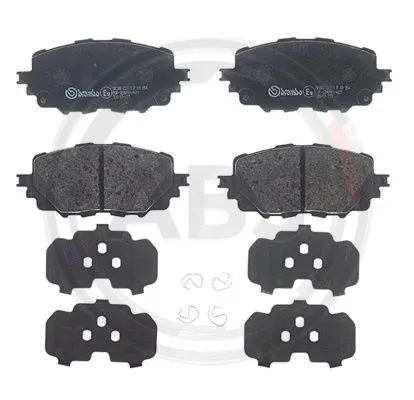 Brake Pad Set, disc brake (P49054)
