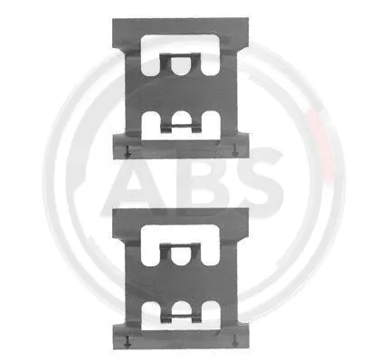Accessory Kit, disc brake pad (1083Q)