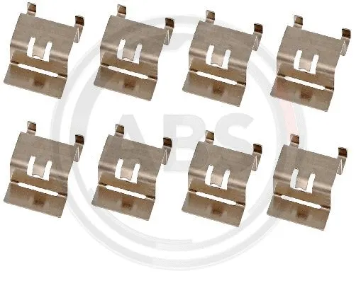 Accessory Kit, disc brake pad (2002Q)