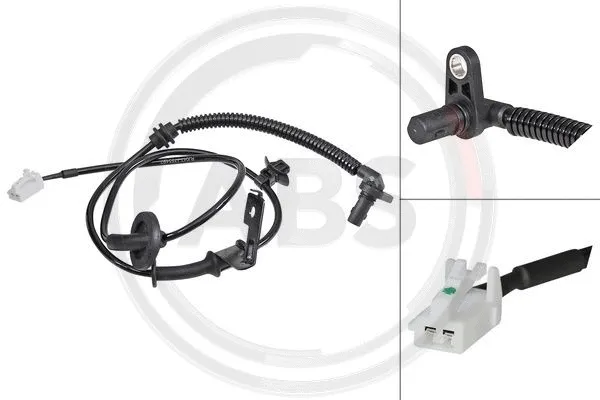 Sensor, wheel speed (30500)