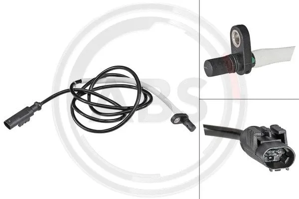 Sensor, wheel speed (30191)