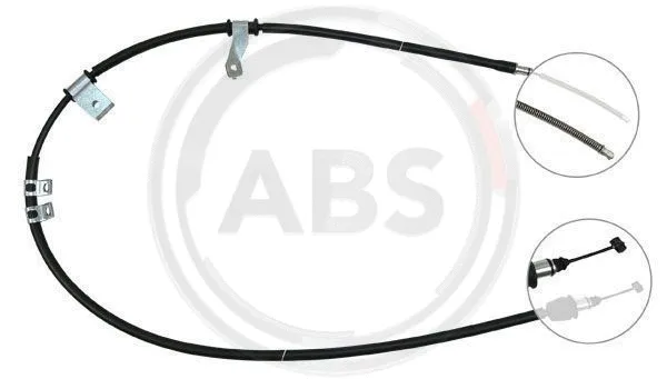 Cable Pull, parking brake (K19168)