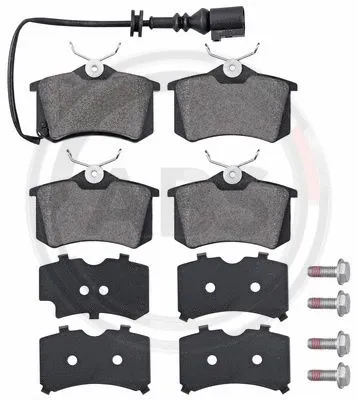 Brake Pad Set, disc brake (37334)