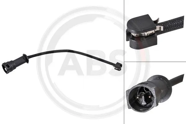Warning Contact, brake pad wear (39575)
