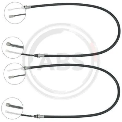 Cable Pull, parking brake (K16626)