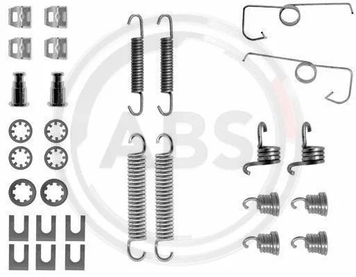 Accessory Kit, brake shoes (0644Q)