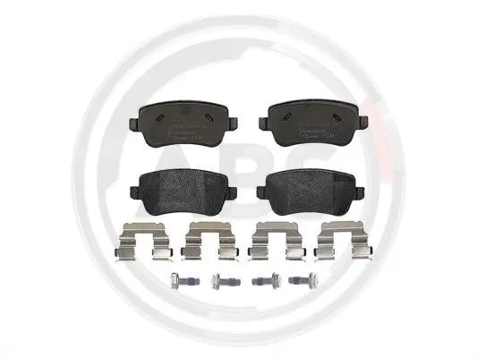 Brake Pad Set, disc brake (P23101)