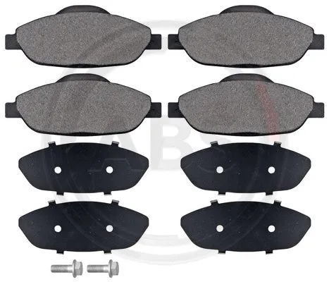 Brake Pad Set, disc brake (37607)