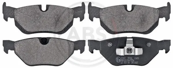 Brake Pad Set, disc brake (37437)