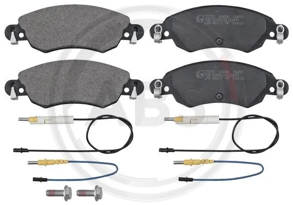 Brake Pad Set, disc brake (37278)