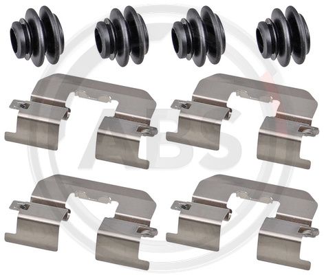 Accessory Kit, disc brake pad (1980Q)