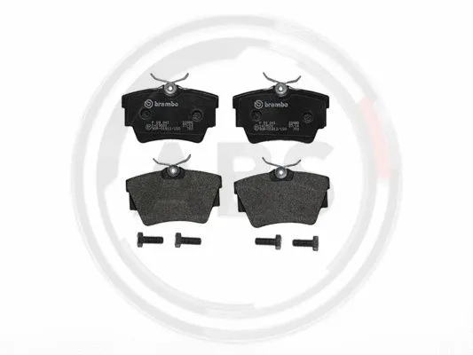 Brake Pad Set, disc brake (P59041)