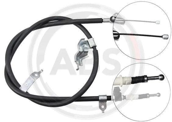 Cable Pull, parking brake (K16597)