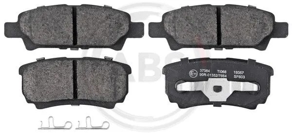 Brake Pad Set, disc brake (37384)