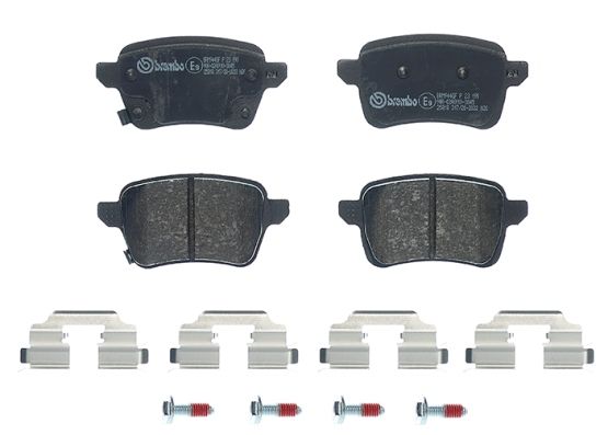 Brake Pad Set, disc brake (P23190)
