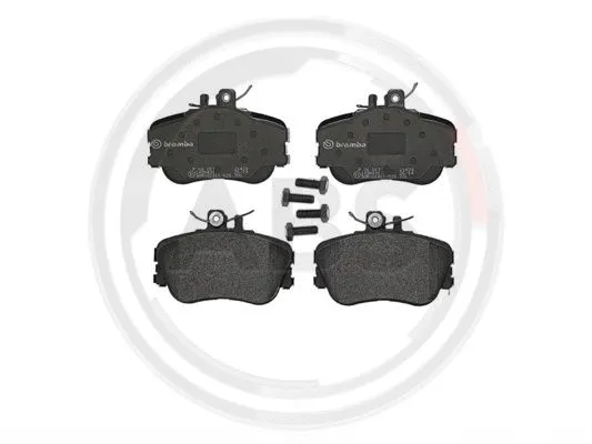 Brake Pad Set, disc brake (P06017)
