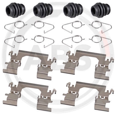 Accessory Kit, disc brake pad (1953Q)