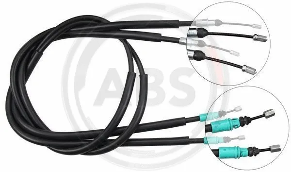 Cable Pull, parking brake (K10355)