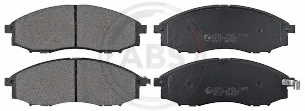 Brake Pad Set, disc brake (37541)