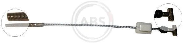 Cable Pull, parking brake (K17371)