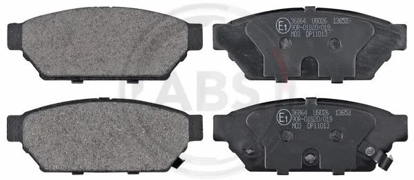 Brake Pad Set, disc brake (36864)
