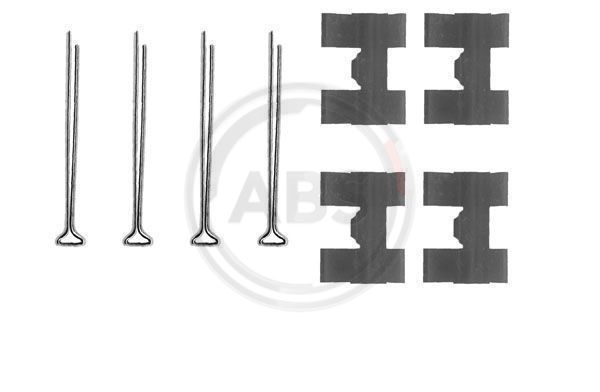 Accessory Kit, disc brake pad (0981Q)