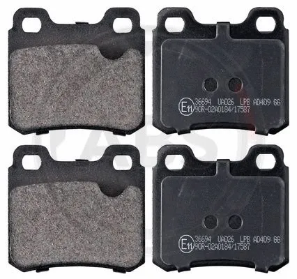 Brake Pad Set, disc brake (36694)