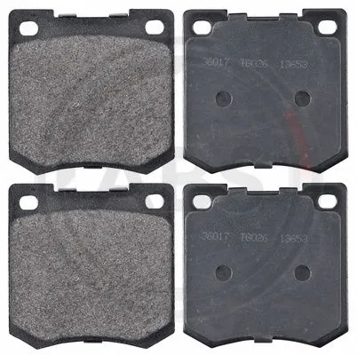 Brake Pad Set, disc brake (36017)
