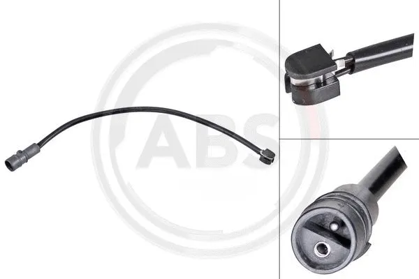 Warning Contact, brake pad wear (39539)
