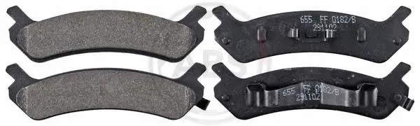 Brake Pad Set, disc brake (36754)