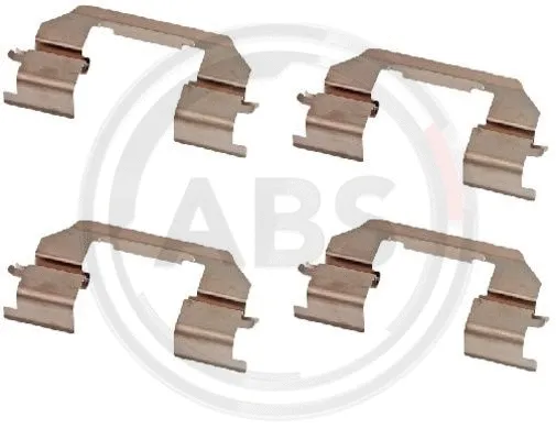 Accessory Kit, disc brake pad (2014Q)