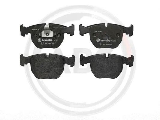 Brake Pad Set, disc brake (P06021)
