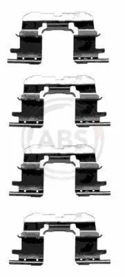 Accessory Kit, disc brake pad (1227Q)