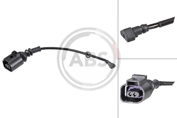 Warning Contact, brake pad wear (39425)