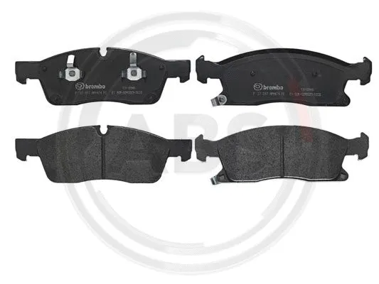 Brake Pad Set, disc brake (P37017)