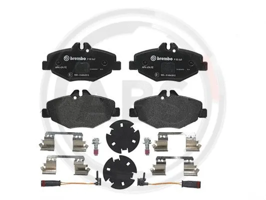 Brake Pad Set, disc brake (P50049)