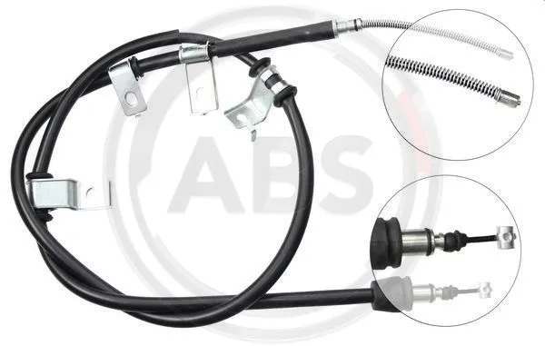 Cable Pull, parking brake (K19078)