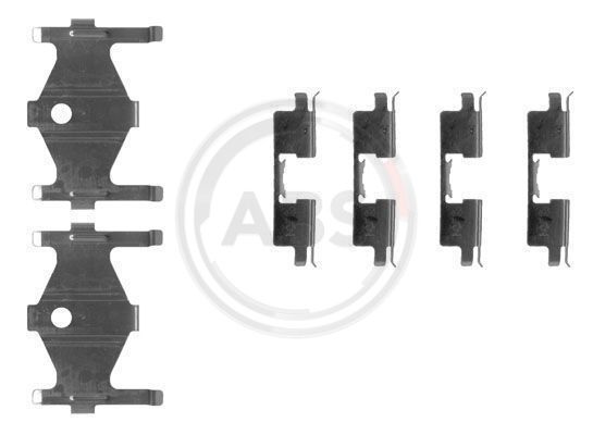 Accessory Kit, disc brake pad (1250Q)