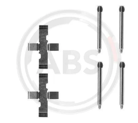 Accessory Kit, disc brake pad (1101Q)