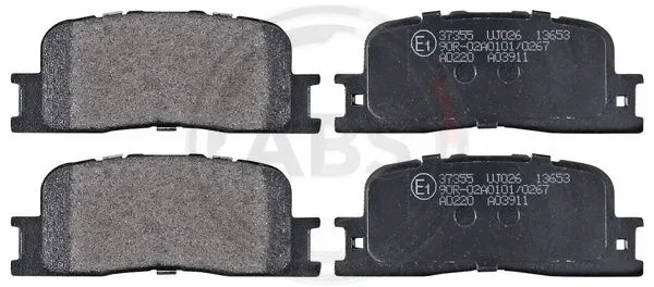 Brake Pad Set, disc brake (37355)