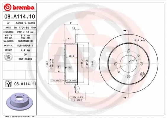 Brake Disc (08.A114.11)