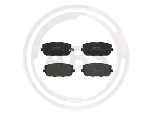Brake Pad Set, disc brake (P49044)