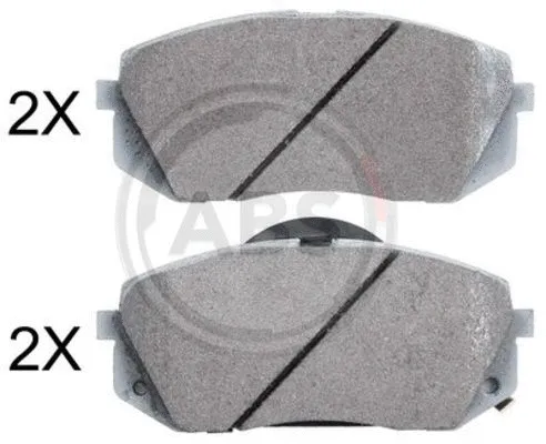 Brake Pad Set, disc brake (37876)