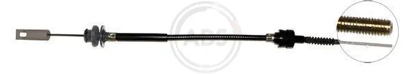 Cable Pull, clutch control (K21080)