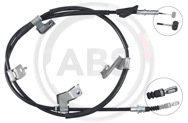 Cable Pull, parking brake (K19008)