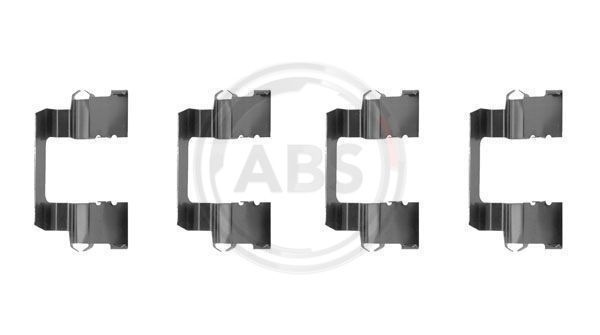 Accessory Kit, disc brake pad (1075Q)