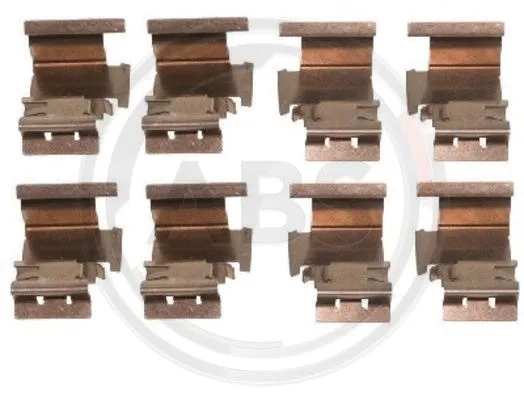 Accessory Kit, disc brake pad (1298Q)